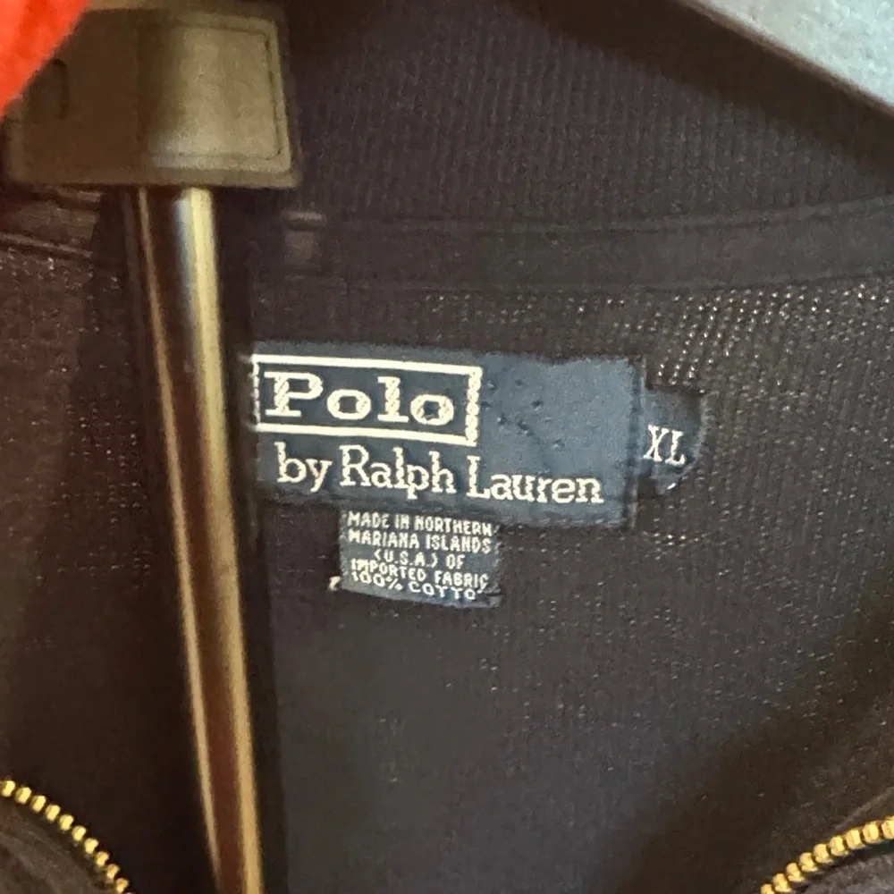 Polo Ralph Lauren Navy Zip-Up Sweater